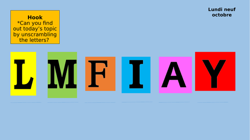 French family powerpoint