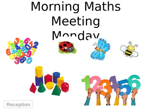 Morning Maths Meeting - January