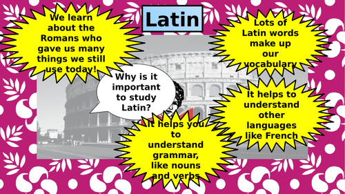 Introduction to Latin/Beginners Latin
