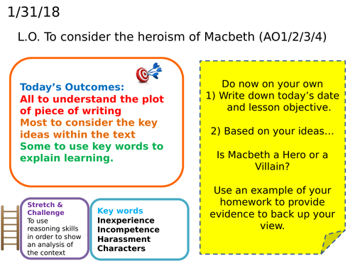 Macbeth - Hero or Villain?