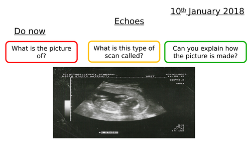 Echoes KS3 Physics