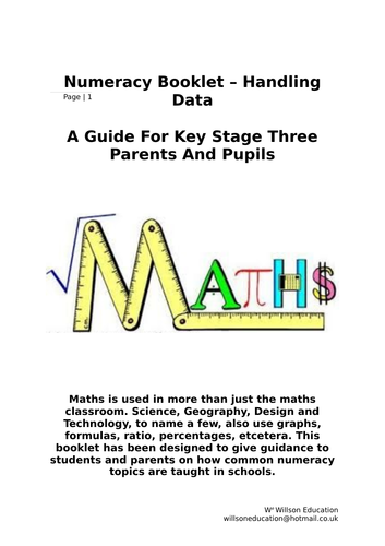 Maths Booklet - Handling Data