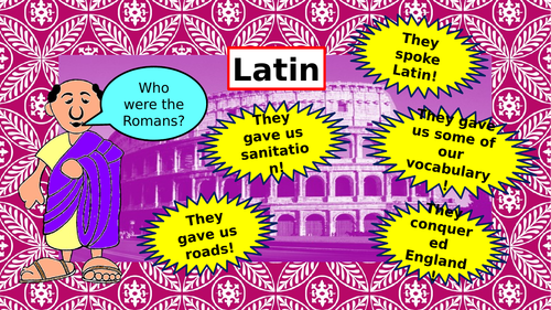 Introduction to Latin for year 6/7