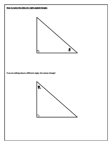 Intro to Trig Ratios