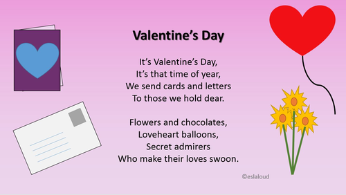 Valentine's Day Poems | Teaching Resources