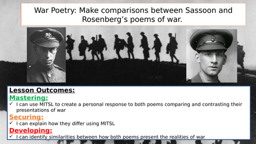 War Poetry KS3