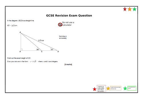 GCSE Revision Exam Practice