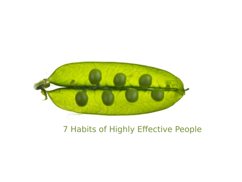 7 habits of highly effective people-complete description in ppts with videos