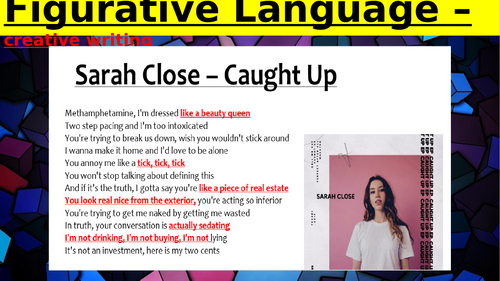 GCSE English Language Figurative Language (New & Updated 2022)