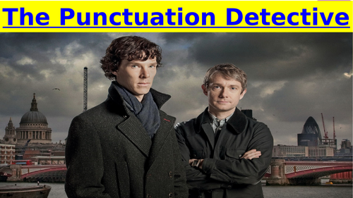 The Punctuation Detective Agency - improving boring writing