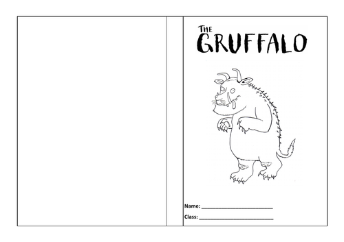 Year 1 Year 2 Gruffalo Reading Comprehension Booklet and Activities