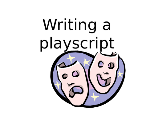 Writing a Playscript Powerpoint KS2