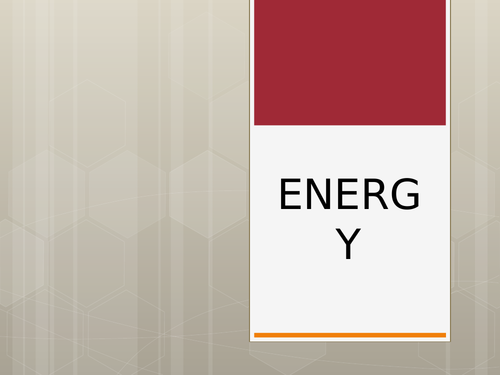 Energy Types And Resources Teaching Resources