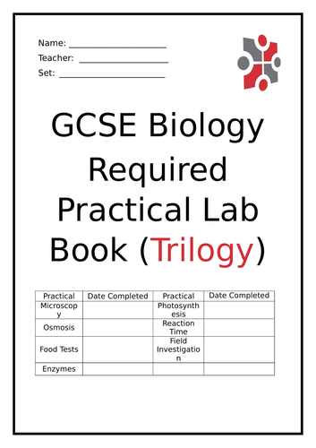 Biology Required Practical Lab Book (Trilogy & Triple) - AQA (9-1)