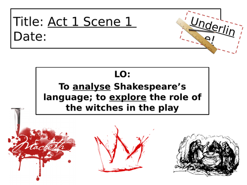Macbeth - Act 1 Scene 1