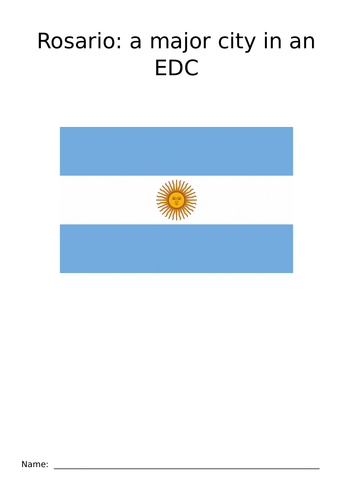 Rosario:  a major city in an EDC