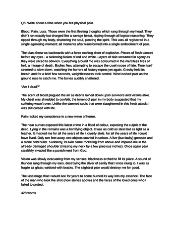 English language paper 1 past papers picture