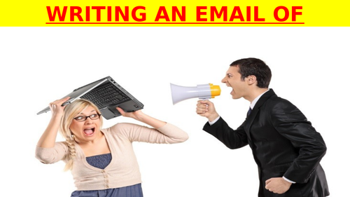 Writing an email of complaint - FULL LESSON