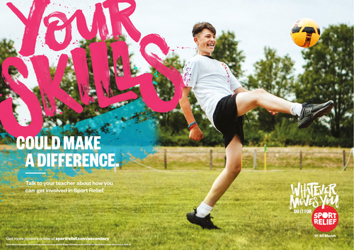 Sport Relief 2018: Secondary Skills poster
