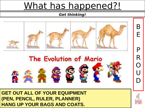 Theories of evolution