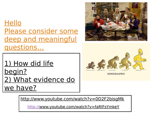 Fossils and extinction GCSE