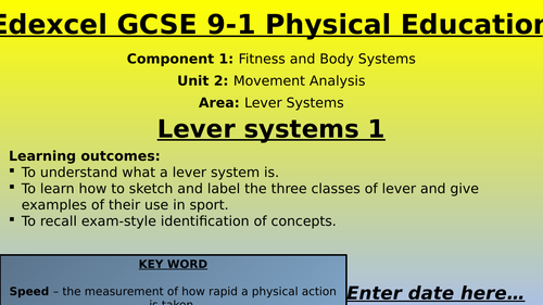 Edexcel 9-1 GCSE Physical Education - Component 1 - Topic 2