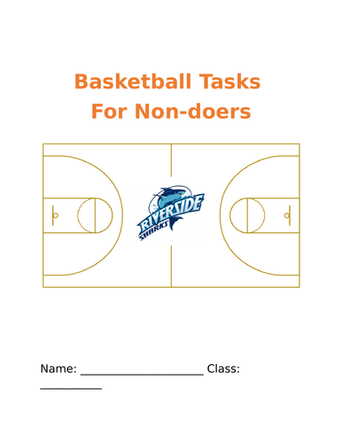 Basketball Non-doer Workbook / Tasks