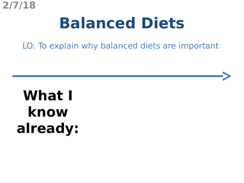 Balanced Diets