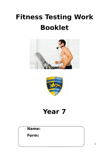Fitness Training Booklet