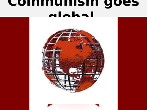 Communism goes global