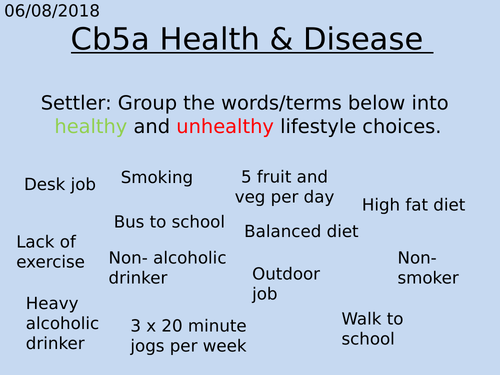 CB5a Health and Disease