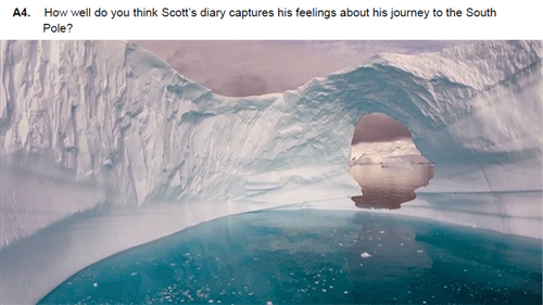 EDUQAS GCSE English Language Paper 2 Question 4 -'Evaluation' (Capt. Scott/Ben Fogle exam)