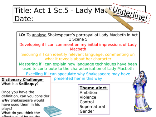 Macbeth Act 1 Scene 5