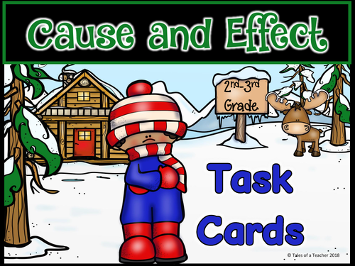 Cause and Effect Task Cards