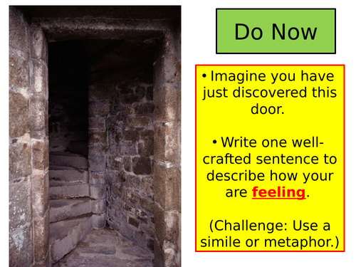 Imaginative writing  - Cyclical model