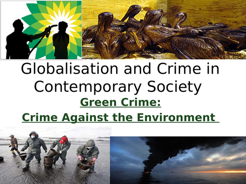 AQA GCE Sociology Crime & Deviance Globalisation and Crime in Contemporary Society