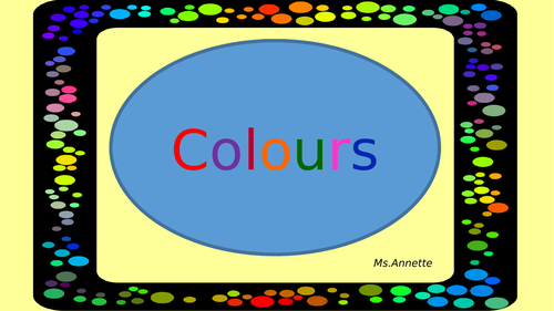Learn how to say the colours in English.