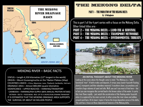 THE MEKONG DELTA SERIES - PART 1 DELTA FORMATION