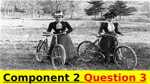 EDUQAS GCSE English Language Paper 2 Question 3 PowerPoint + podcast (19th Century text BIKES)