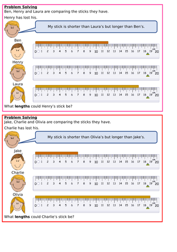 measuring length cm spring block 3 year 1 by jennywren83 teaching