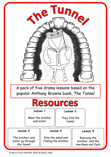 The Tunnel (Anthony Browne) - 5 dramas lessons, Y3/4 by RhymeRockRole ...