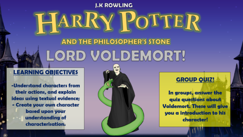 Harry Potter and the Philosopher's Stone - Lord Voldemort!