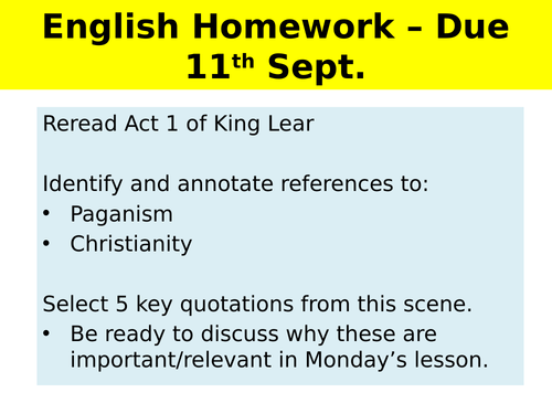 King Lear context - paganism and James I
