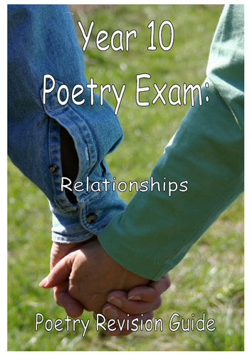 Relationship Poetry Booklet