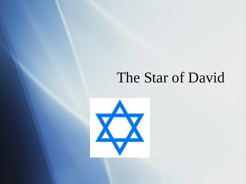 Introduction to Judaism and Star of David powerpoint