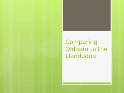 comparing a seaside town to a rural town