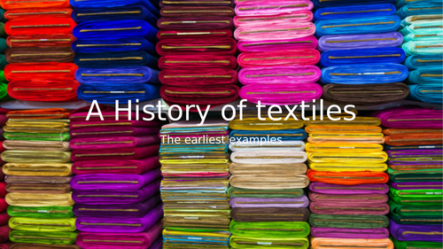 A basic history of weaving and felting
