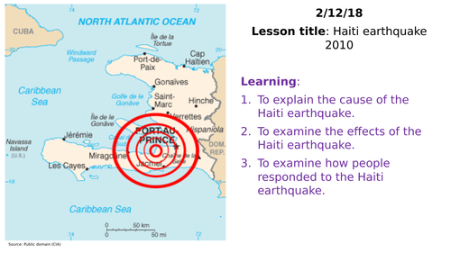 haiti earthquake case study igcse