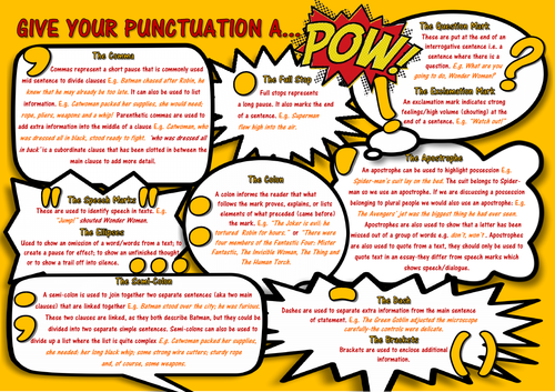 Punctuation Learning Mat
