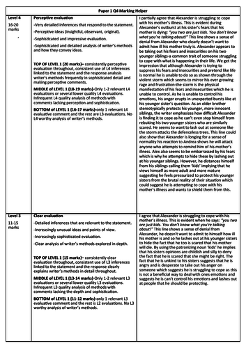 AQA English Language Paper 1, Q4